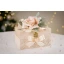 Idea Regalo Natale - Cofanetto decorato con Fiocchi e Rosa