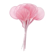 Racchette portaconfetti Rosa 16 pz