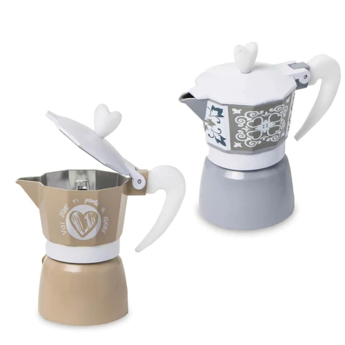 Bomboniere Caffettiera Moka con scatola