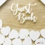 Guest Book Originale forma di casa con Cuori