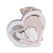 Sacchetti Portaconfetti Comunione dentro scatolina a cuore