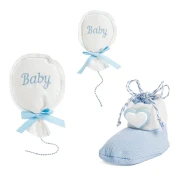 Bomboniere Battesimo e Nascita Bimbo 2027 Linea Baby Balloon Sacchettini Portaconfetti
