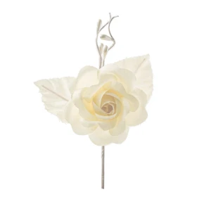 Rosa Standard Panna decorative pick per Bomboniere