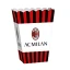 4 contenitori per festa tema Milan