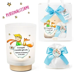Bomboniere Lampada LED Piccolo Principe Personalizzati