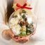 Idea Regalo Natale - Palla di natale con angelo e decori natalizi
