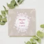 Partecipazioni Nozze Originale con fiori Rosa - Piave