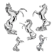Idea Bomboniere e Regali Originali Statuina Cavallo in Argento