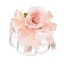Scatole in Plexiglass decorate a mano con fiori e nastri
