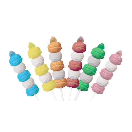 Spiedini Marshmallow colorati