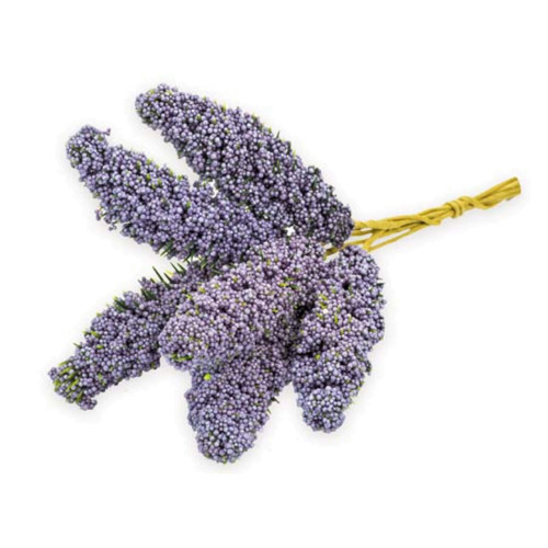 Pick di fiori lavanda viola finti per bomboniere