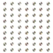foglio da 50 applicazioni punti luce adesivi