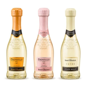 Mini Bottiglie Prosecco Sant'Orsola per Bomboniere
