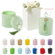 Bomboniere 2026 Scatole portagioie o portacandela personalizzabili con nome