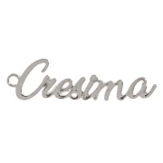 Ciondolo scritta Cresima per Bomboniere Cresima
