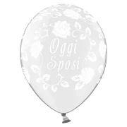 Palloncini Oggi Sposi - confezione risparmio da 25 pezzi