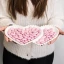 contenitori confettata porta-confetti in ceramica bianca