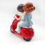 cake topper spose donna donna su vespa per centro torta unioni civili