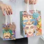 Shopper busta per bomboniere o wedding bag tema Maioliche teste di moro