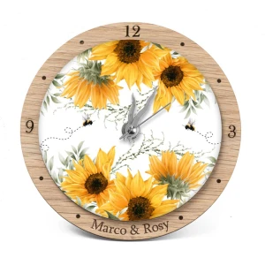 Bomboniere Tema Girasole Orologio Personalizzato