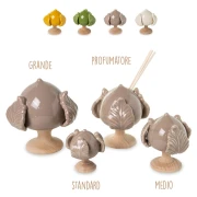 Bomboniere Pumo Pugliese colorato in ceramica e legno