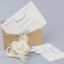 Partecipazione Matrimonio Originale con foglie e cordino - Sequoia