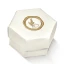 Scatoline portaconfetti Cresima stile ceralacca con colomba oro