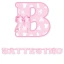 Festone scritta "Battesimo" per bimba