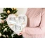 Idea regalo Portafoto a cuore 3 foto shabby chic