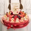 Torta Bomboniere Laurea da 20 Fette con Gufetti e pergamena