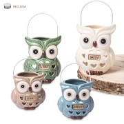 Bomboniere 2026 Linea Gufus Lanterne a forma di Gufo Amore, Gioia, Cuore e Sogni