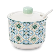 Ultimi 25 pezzi Bomboniera Zuccheriera Tema Rétro Linea Utile in ceramica