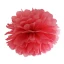 <p>decorazione pom pom sfere in carta rosso