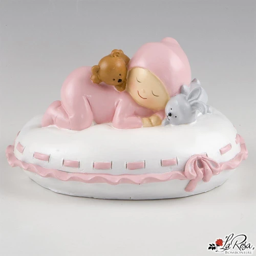 Cake Topper Battesimo e Nascita bimba femmina