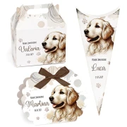 Scatoline Portaconfetti Personalizzabili Tema Animali Cane