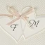 Partecipazioni Matrimonio Elegante con doppio cuore - Serafina