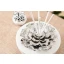 Idea Regalo Natale - profumatore in ceramica bianca e fiore argento