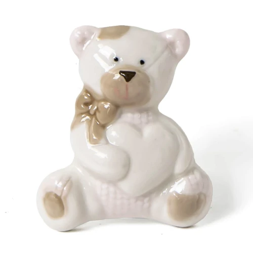 Bomboniere bimba Orsetto magnete in ceramica