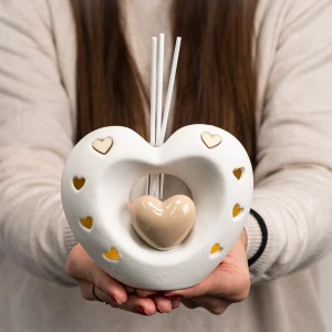 Bomboniere 2026 Linea Immenso Profumatore Grande a LED con cuoricini