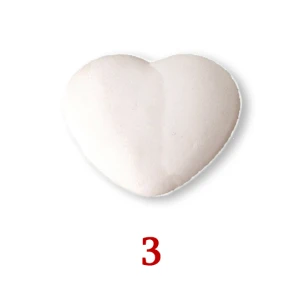 Gessetti Decorativi per Applicazione Bomboniere 3 Cuore