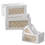 Set 4 Cassette in legno porta bomboniere