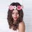 coroncina fiori comunione bambina damigella sposa battesimo