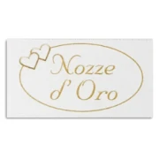Bigliettini Bomboniere Nozze Oro 50 anniversario